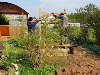 Углубление колодцев в Уваровке и Можайском районе